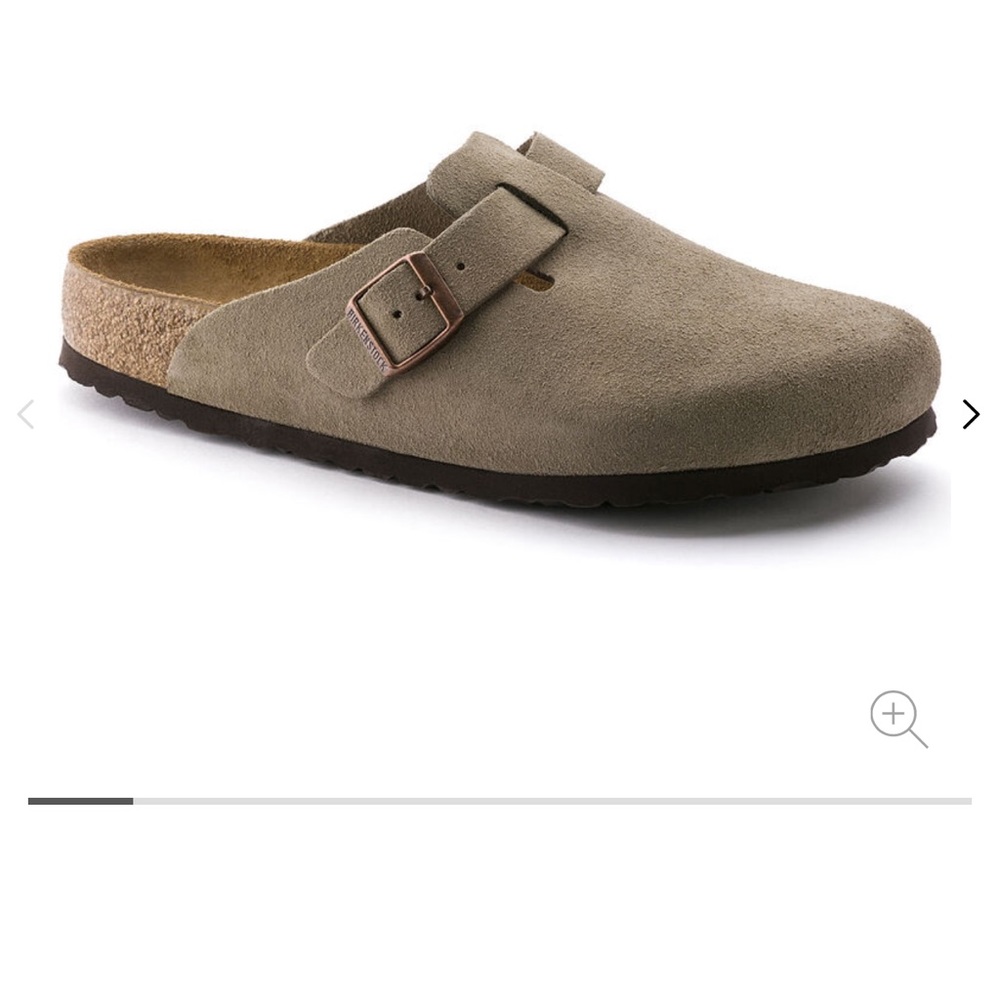Birkenstock Boston taupe suede 40